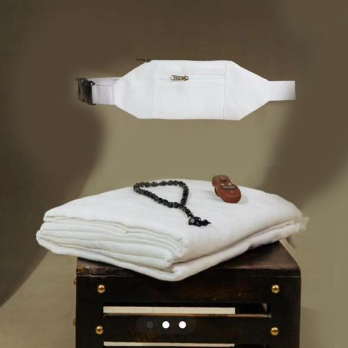 Premium Men's Ihram Set for Hajj & Umrah | Comfortable White Ihram Cloth